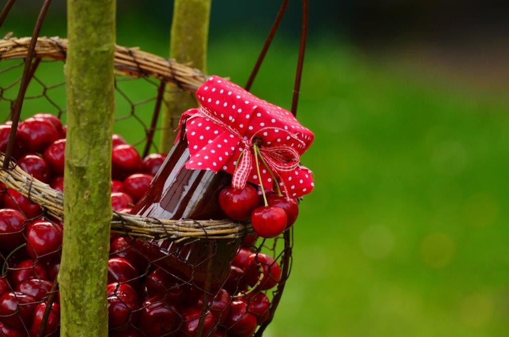 Confiture de Cerise Burlat 'Bio'